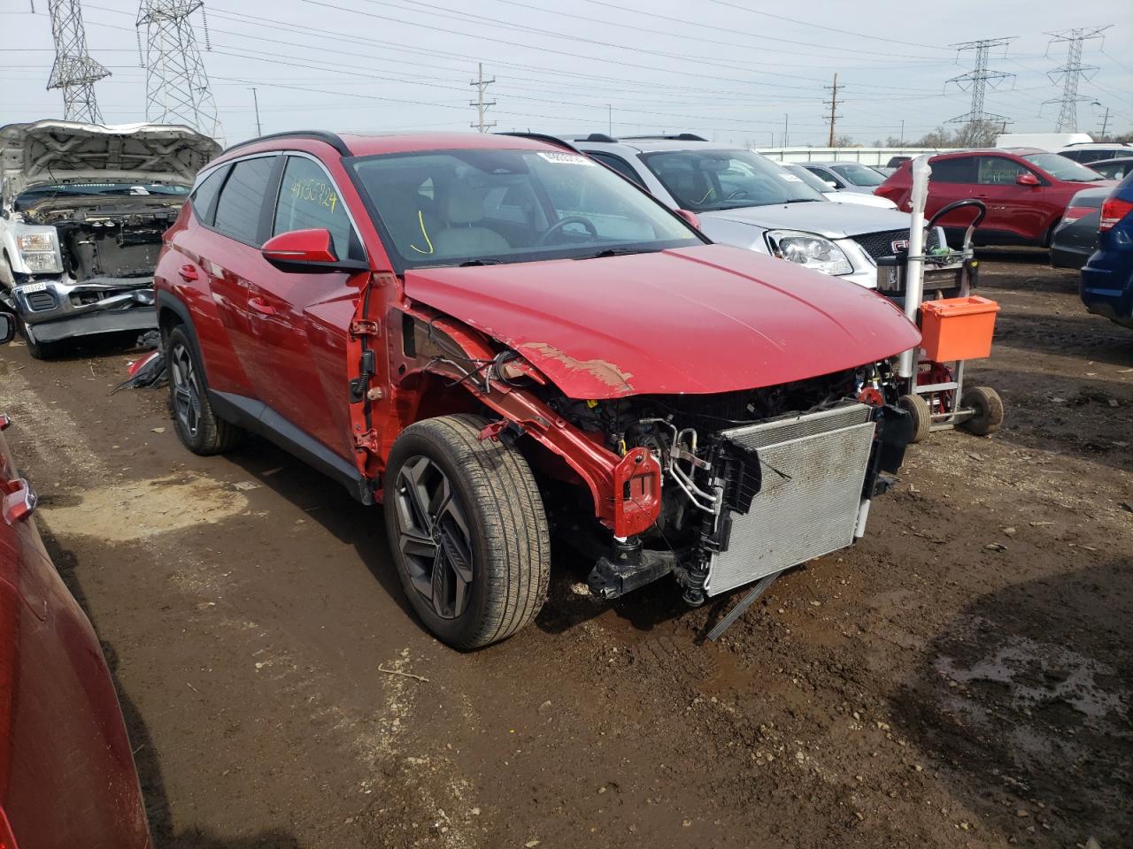 2023 HYUNDAI TUCSON SEL VIN:5NMJFCAE2PH179828