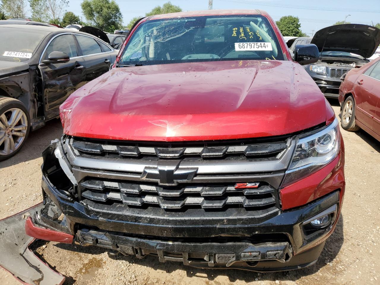 2022 CHEVROLET COLORADO Z71 VIN:1GCGTDEN2N1108512