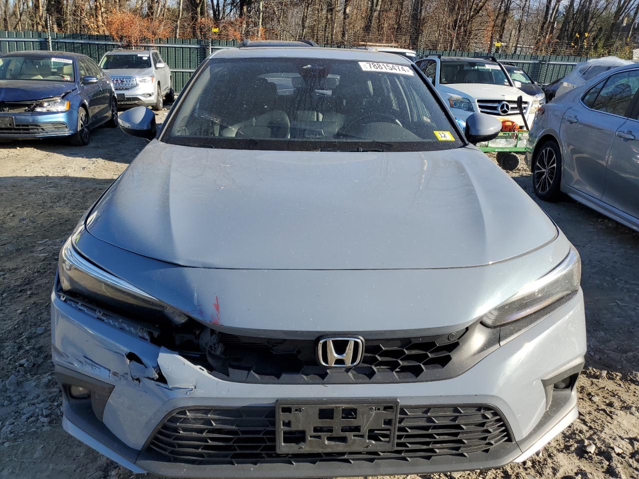 2022 HONDA CIVIC SPORT TOURING VIN:19XFL1H80NE007417