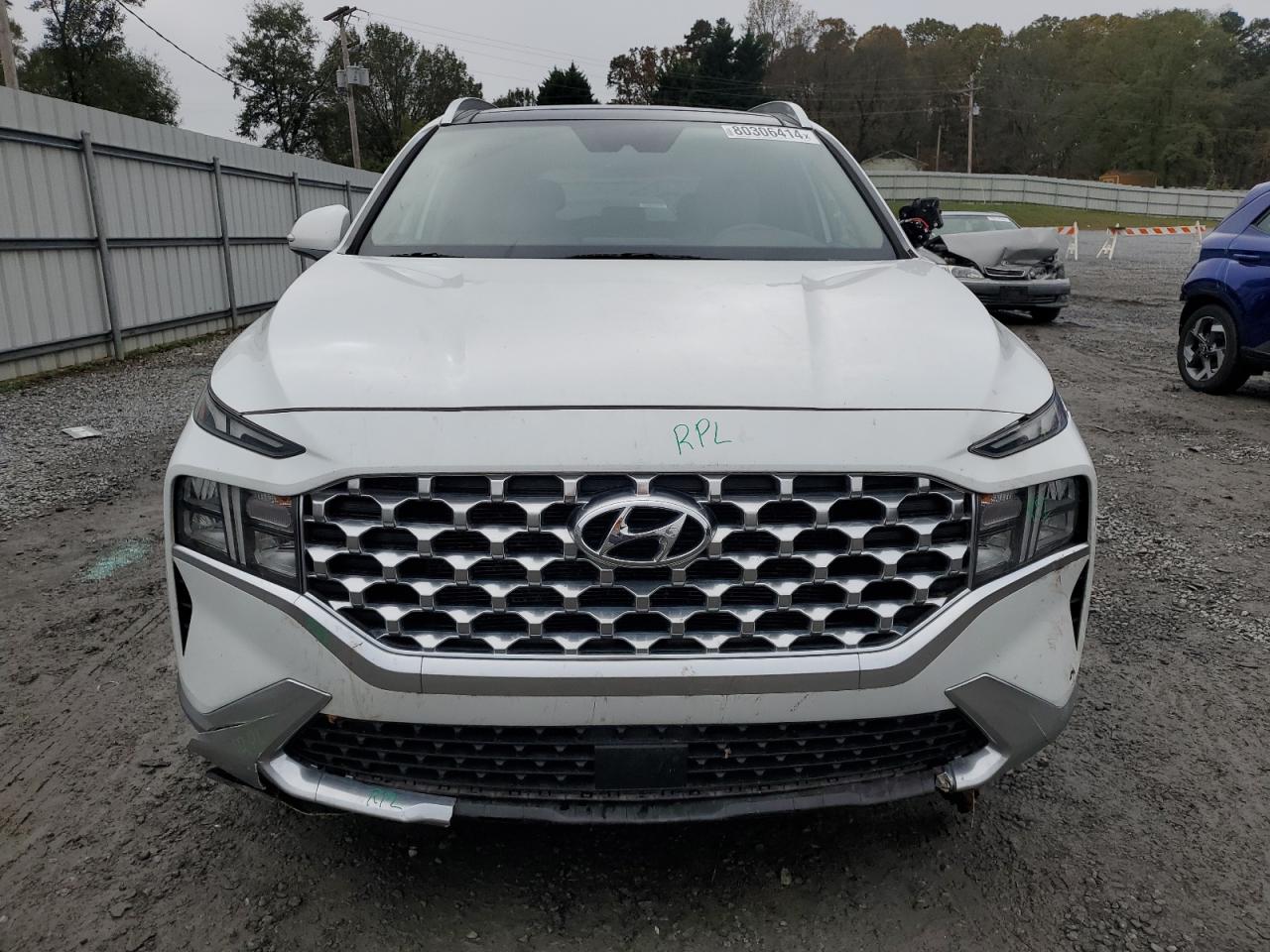 2022 HYUNDAI SANTA FE SEL VIN:5NMS3DAJ0NH398445