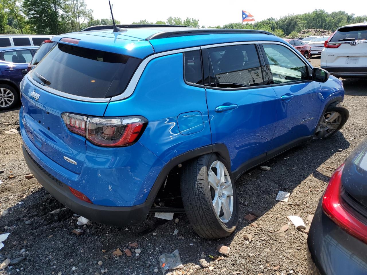 2022 JEEP COMPASS LATITUDE VIN:3C4NJDBB7NT178314