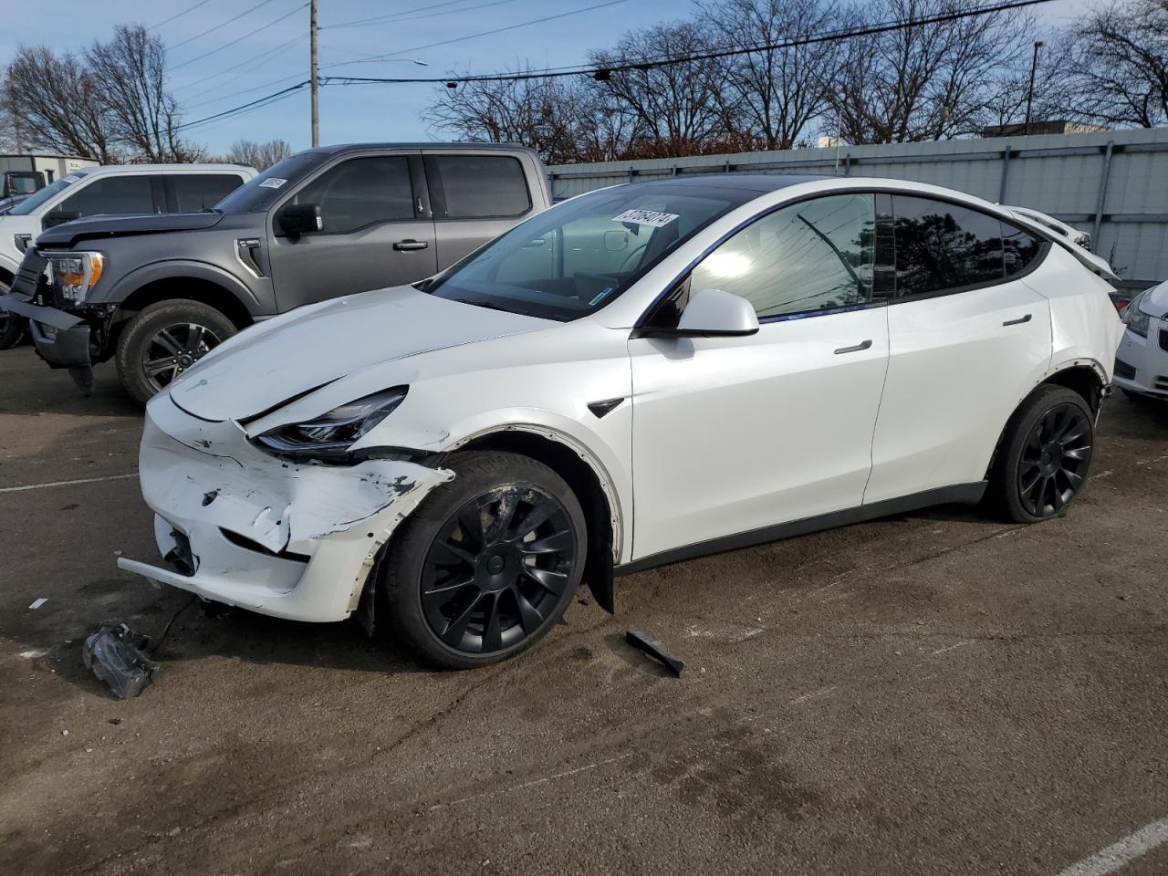 2022 TESLA MODEL Y  VIN:7SAYGDEE7NF312709