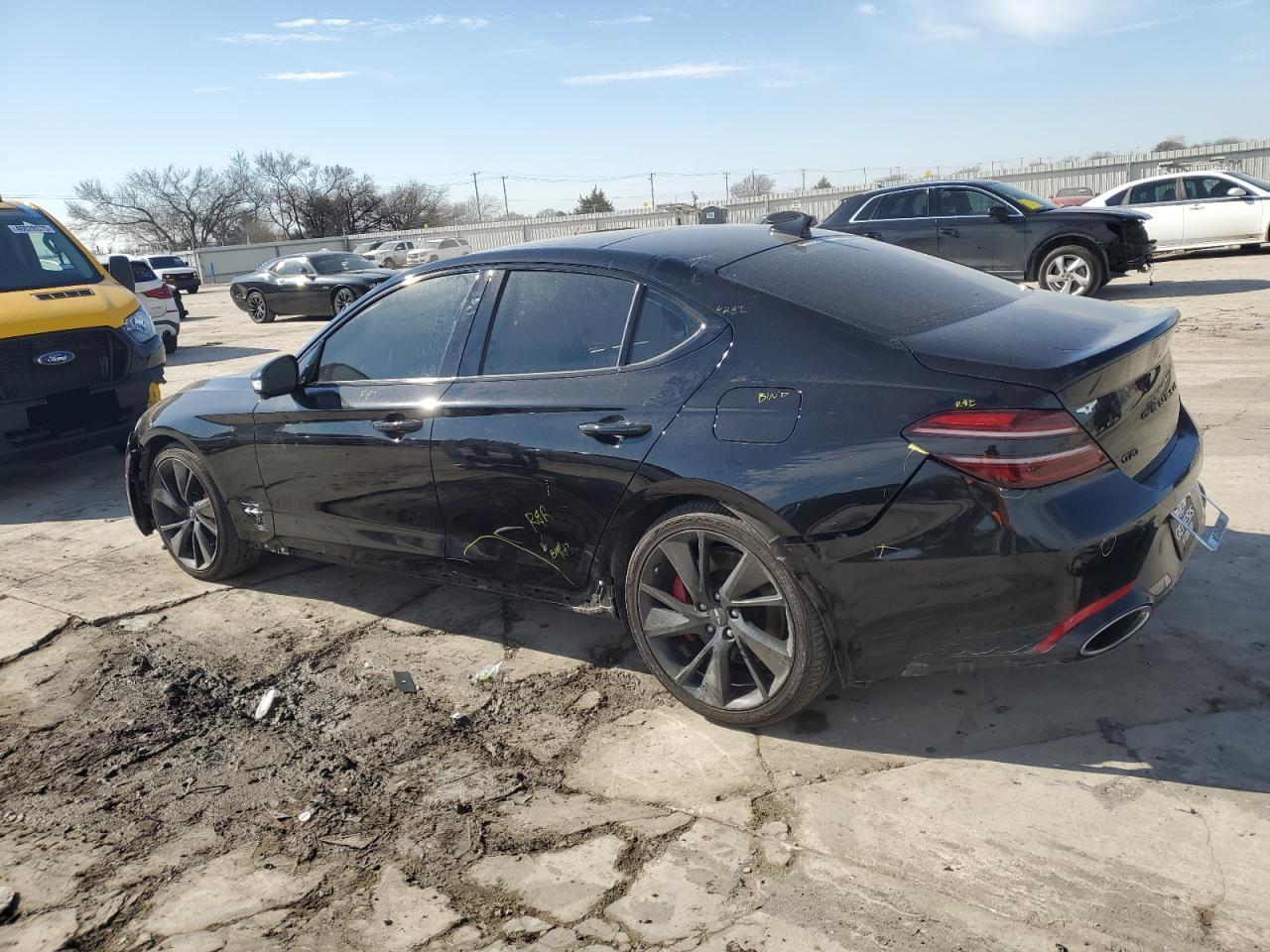 2022 GENESIS G70 BASE VIN:KMTG54TE0NU103581