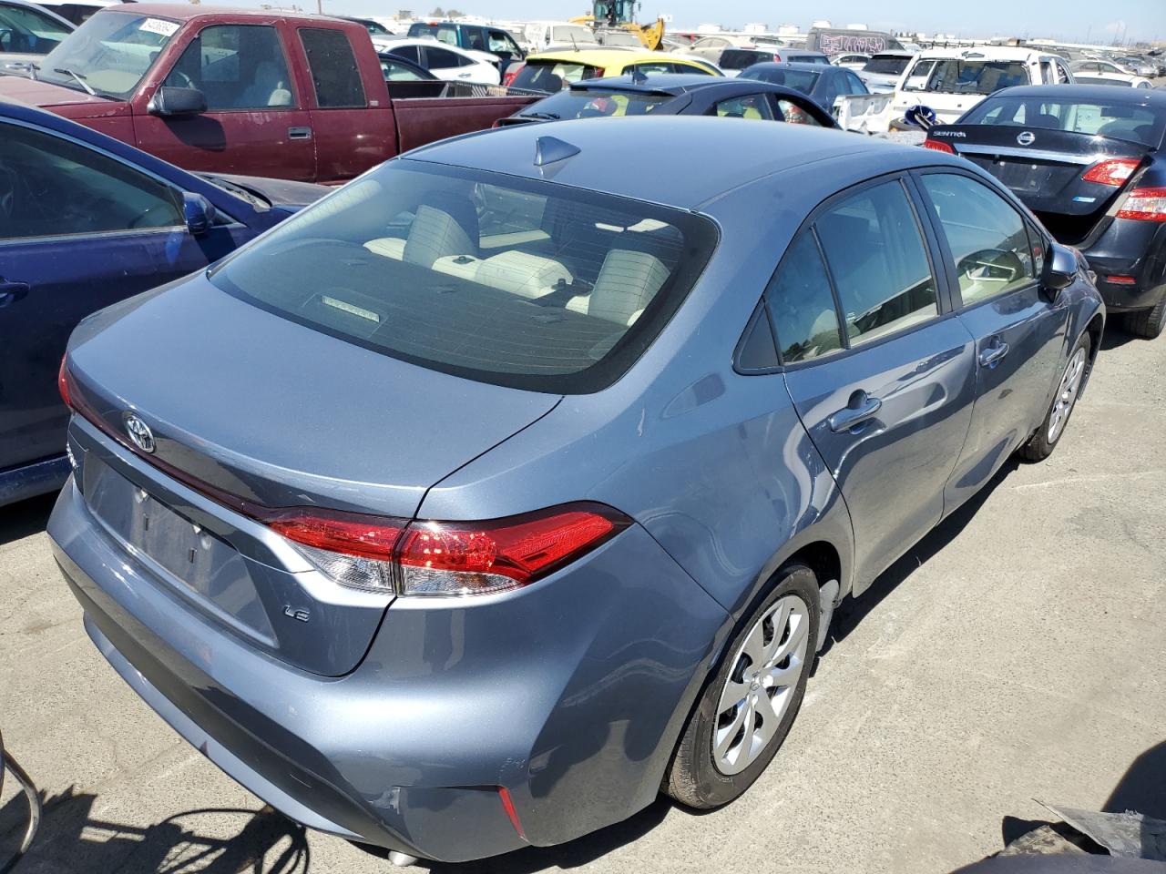 2022 TOYOTA COROLLA LE VIN:JTDVPMAE8N3004774