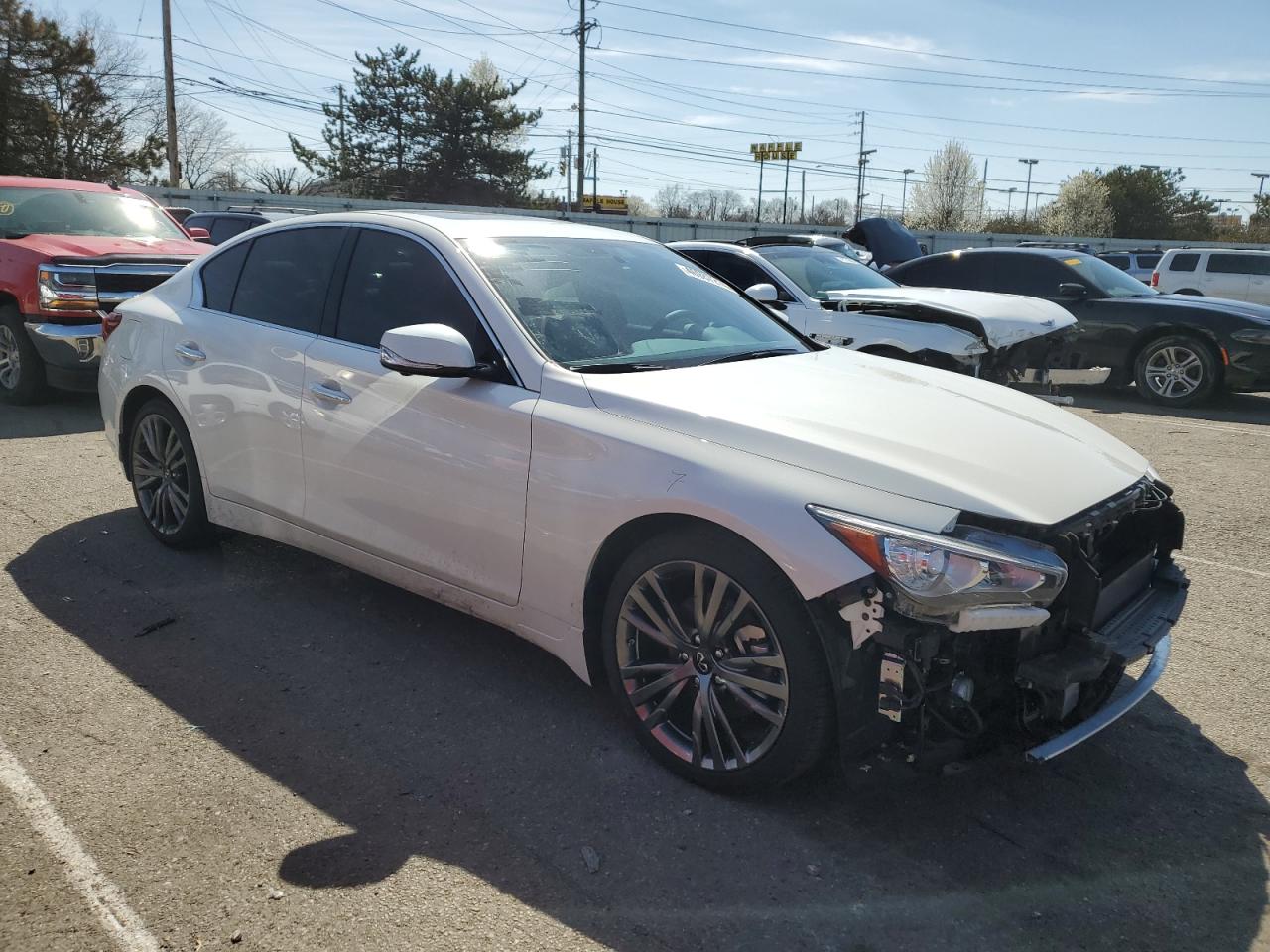 2022 INFINITI Q50 SENSORY VIN:JN1EV7CR8NM342597