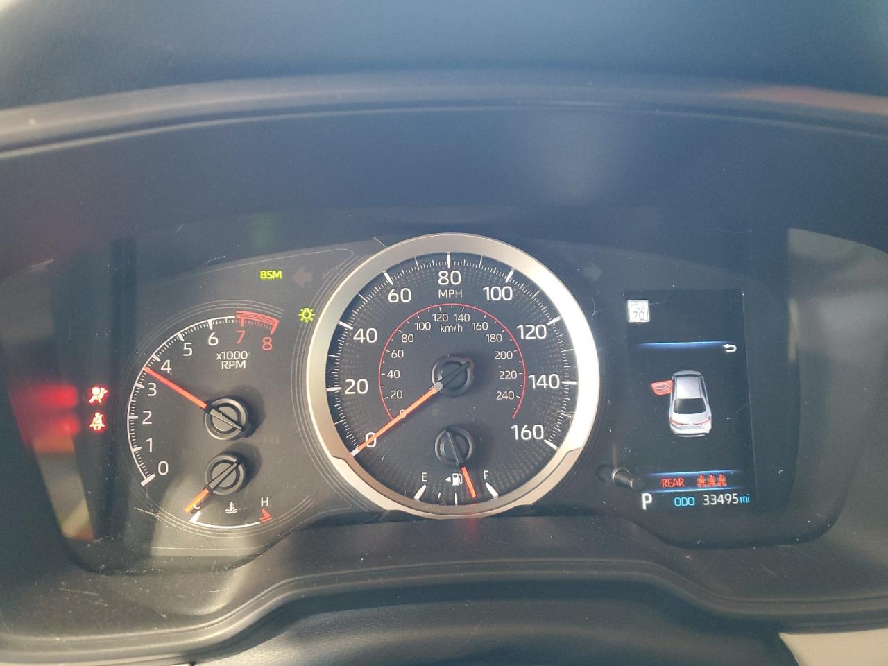 2022 TOYOTA COROLLA SE VIN:5YFP4MCE2NP119554