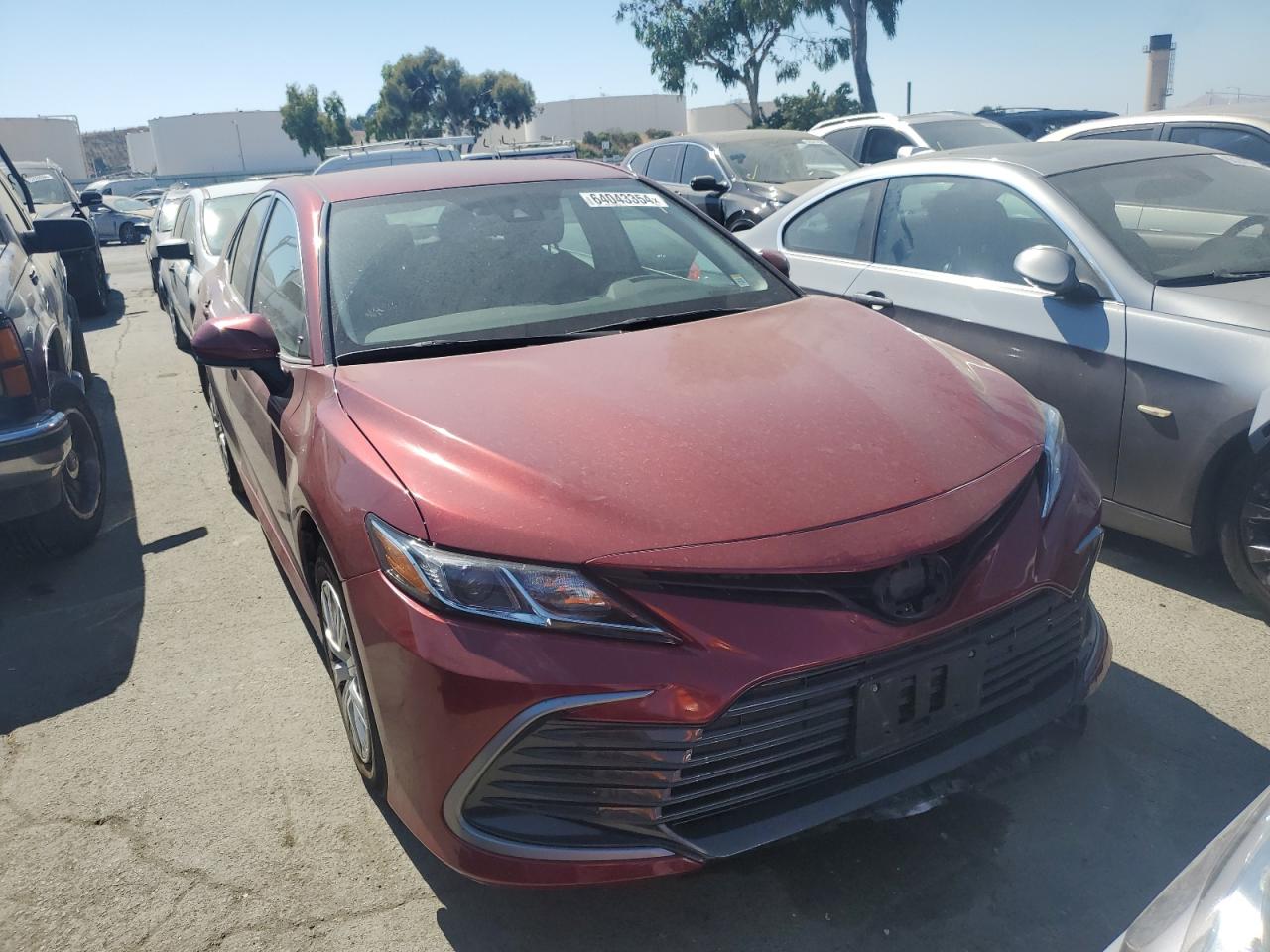 2022 TOYOTA CAMRY LE VIN:4T1C31AKXNU578340