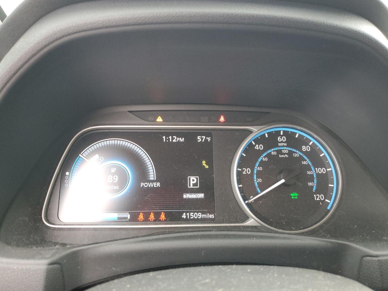 2022 NISSAN LEAF SV VIN:1N4AZ1CV6NC550435