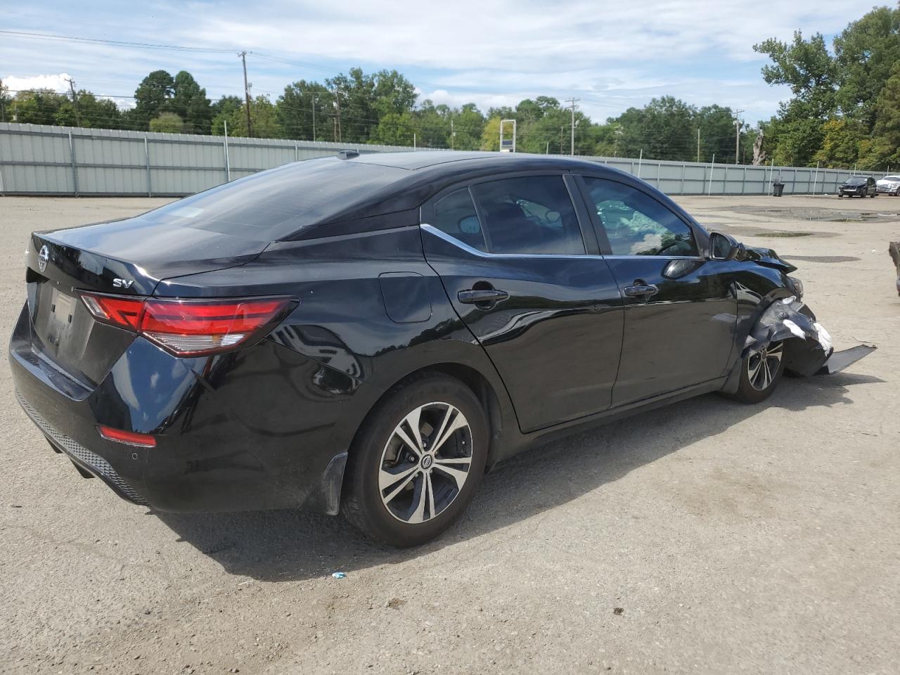 2022 NISSAN SENTRA SV VIN:3N1AB8CV6NY236575