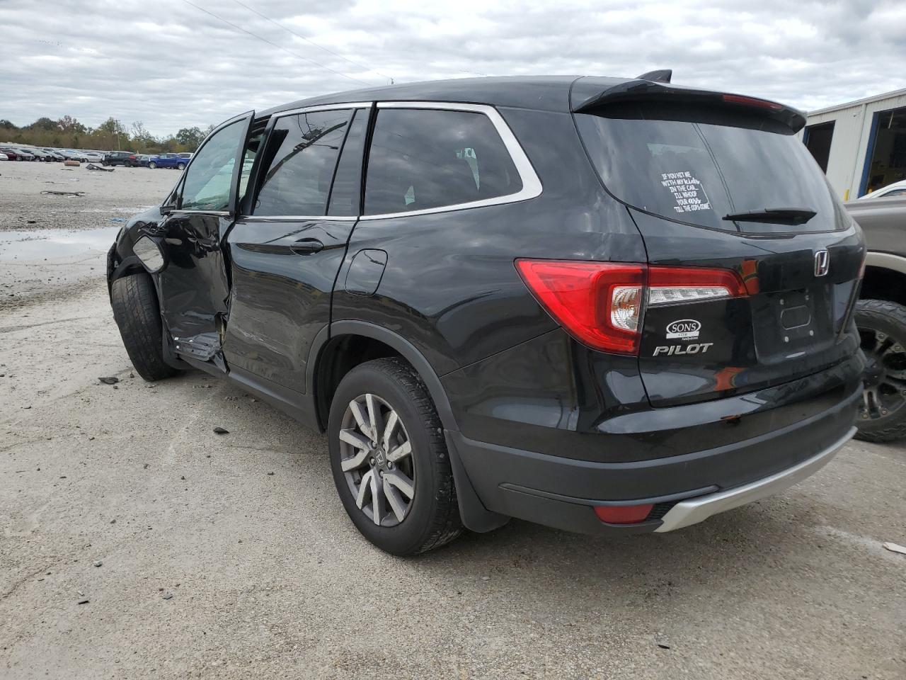 2022 HONDA PILOT EXL VIN:5FNYF5H53NB009119