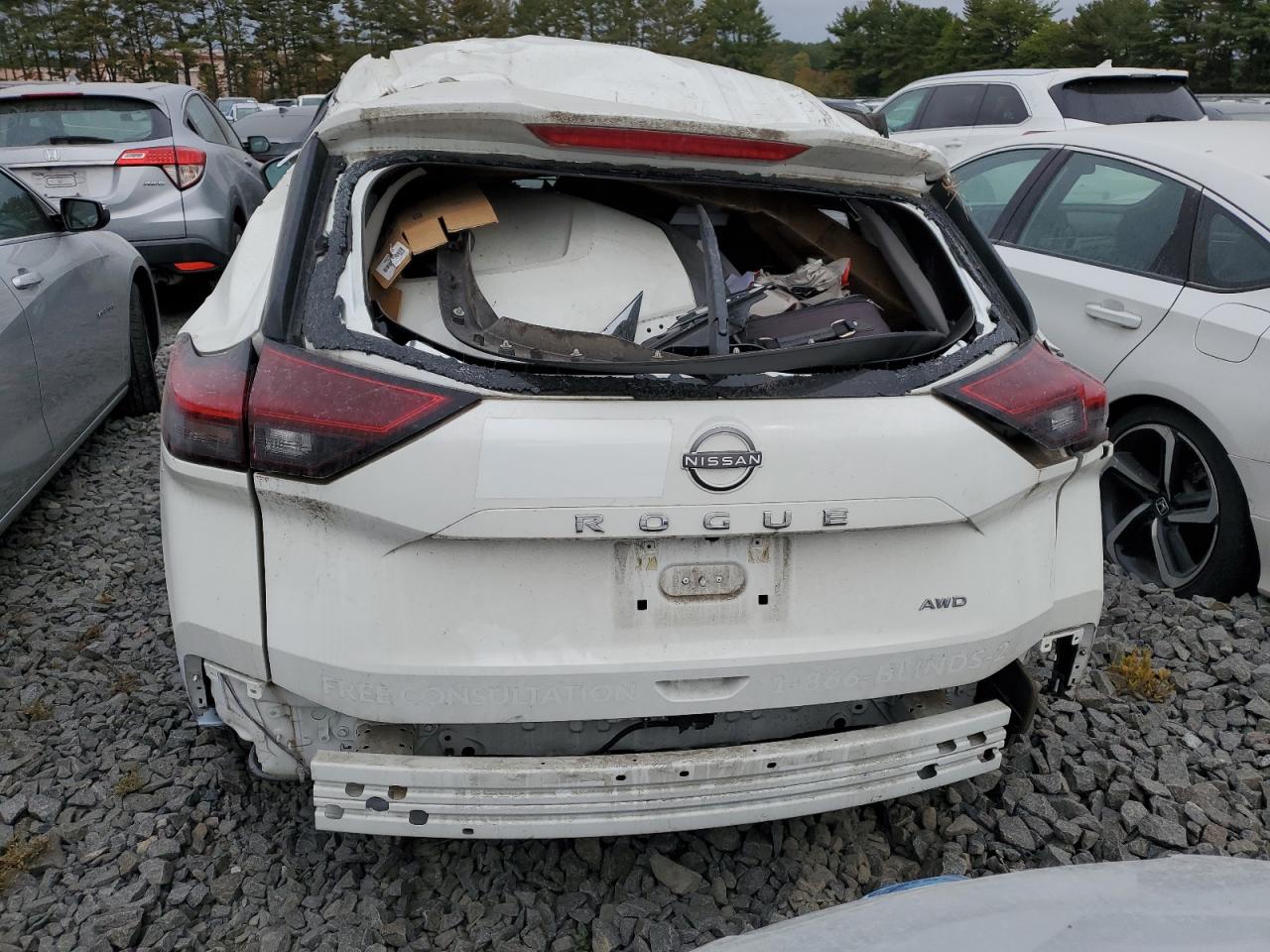 2023 NISSAN ROGUE S VIN:5N1BT3AB5PC736924