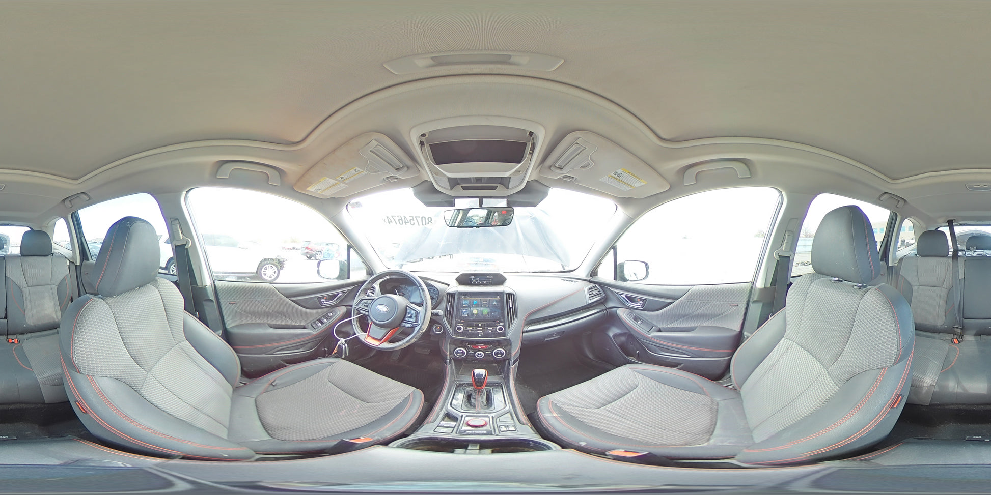 2022 SUBARU FORESTER SPORT VIN:JF2SKAJC1NH430423