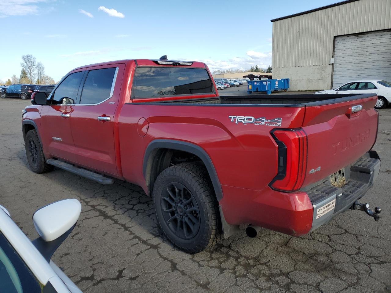 2022 TOYOTA TUNDRA CREWMAX LIMITED VIN:5TFJA5EC3NX005029