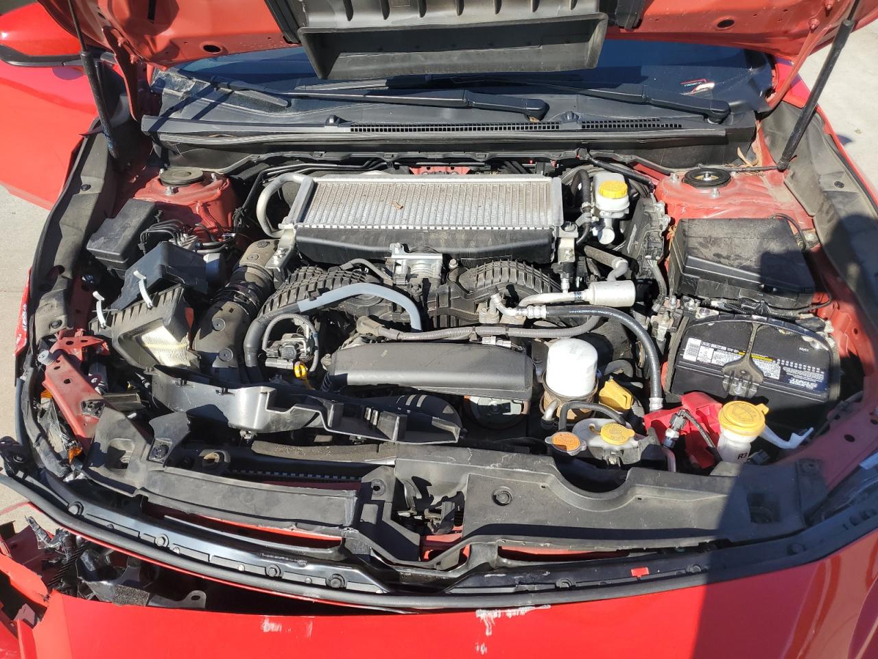 2022 SUBARU WRX PREMIUM VIN:JF1VBAF63N9011911