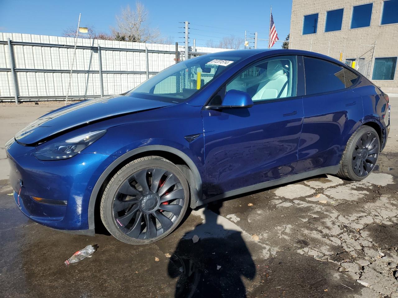 2022 TESLA MODEL Y  VIN:7SAYGDEF1NF405525