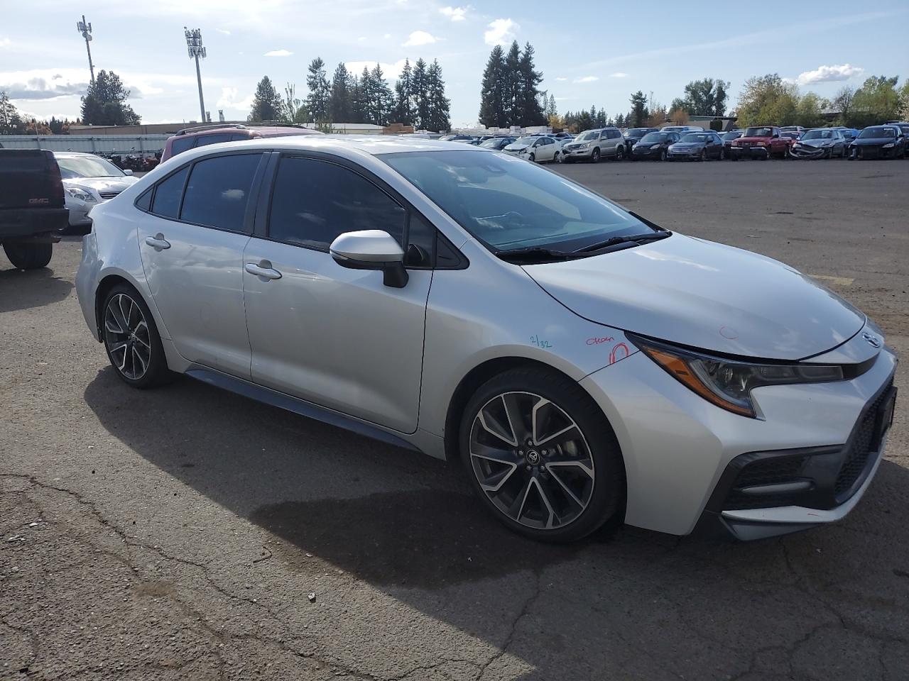 2022 TOYOTA COROLLA SE VIN:5YFP4MCE3NP106957