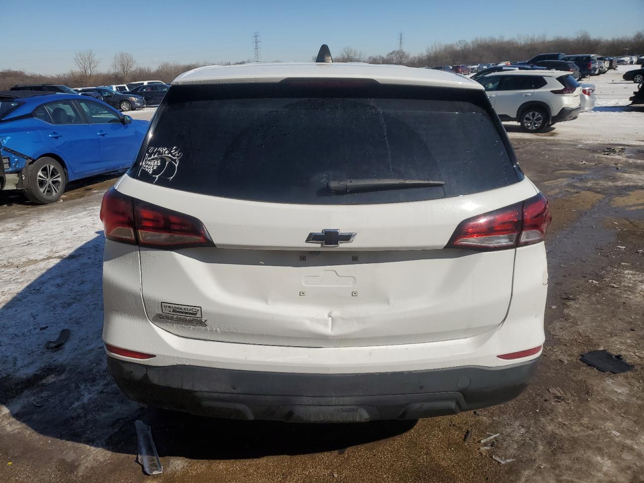 2022 CHEVROLET EQUINOX LS VIN:3GNAXHEV2NS155983