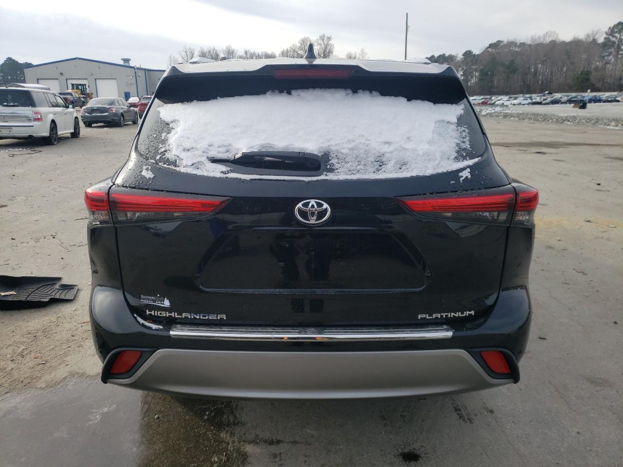 2022 TOYOTA HIGHLANDER PLATINUM VIN:5TDFZRAH4NS109994