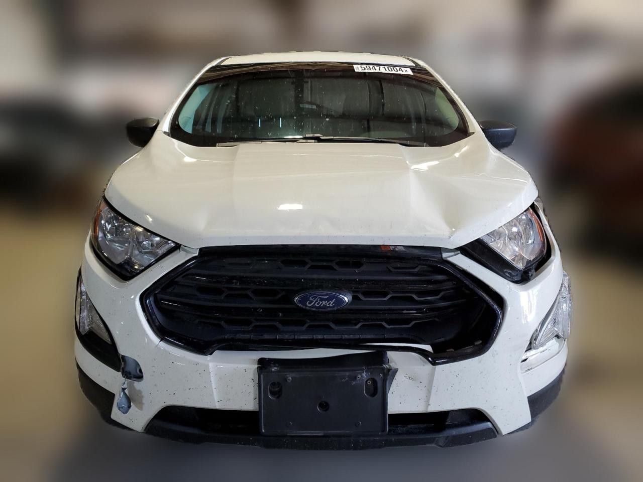 2022 FORD ECOSPORT S VIN:MAJ6S3FL3NC467660