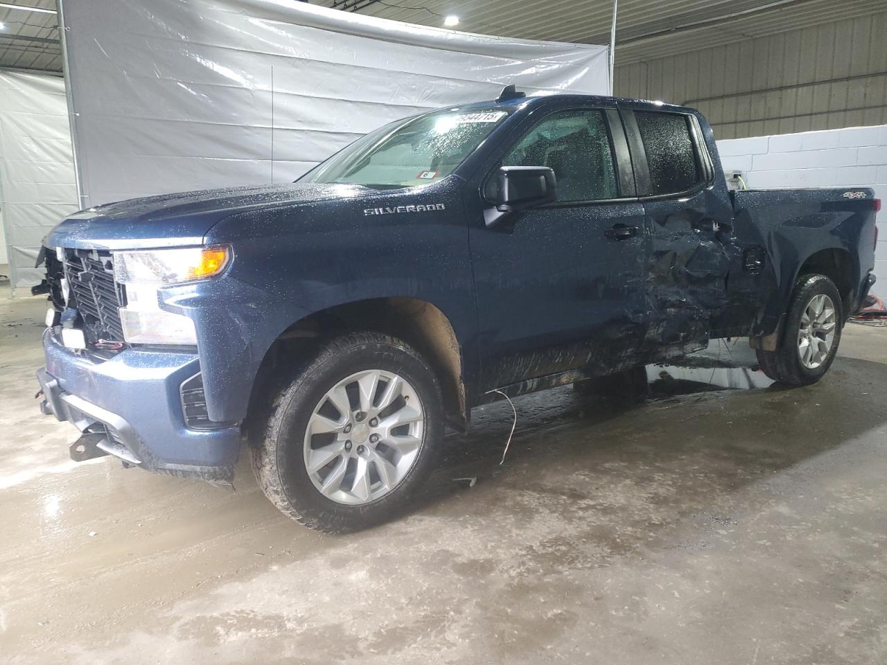 2022 CHEVROLET SILVERADO LTD K1500 CUSTOM VIN:1GCRYBEK8NZ219538