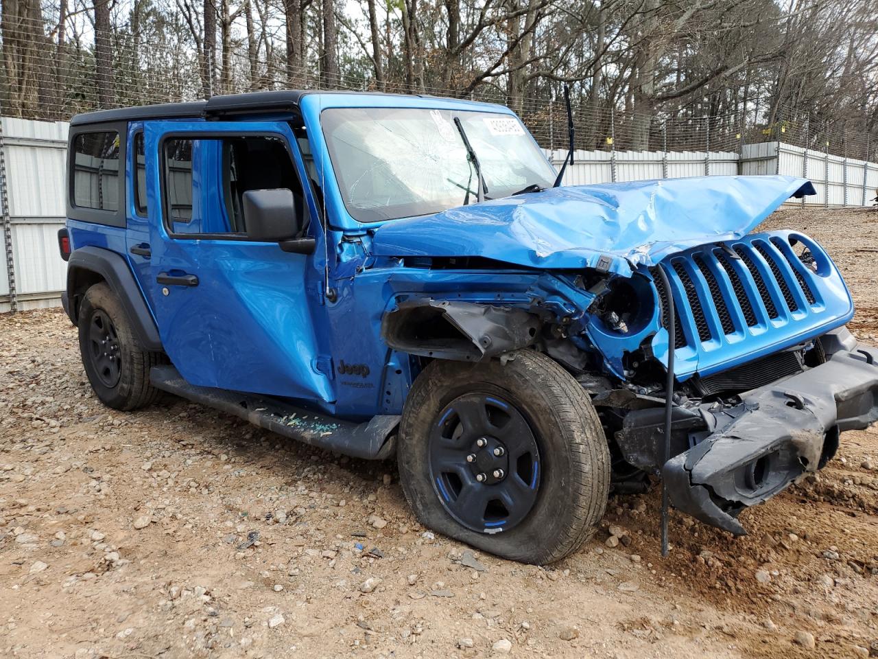 2022 JEEP WRANGLER UNLIMITED SPORT VIN:1C4HJXDN6NW232539