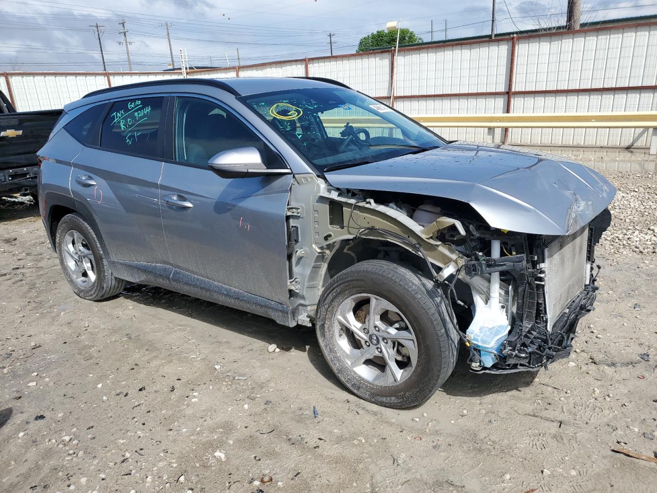 2022 HYUNDAI TUCSON SEL VIN:5NMJB3AE2NH067734