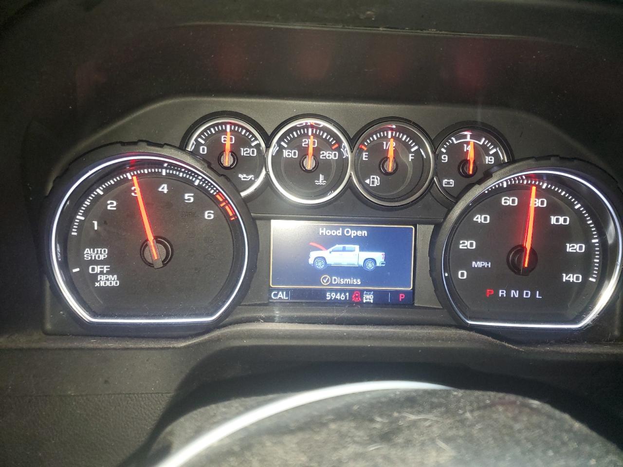 2022 CHEVROLET SILVERADO LTD K1500 CUSTOM VIN:1GCRYBEK8NZ219538