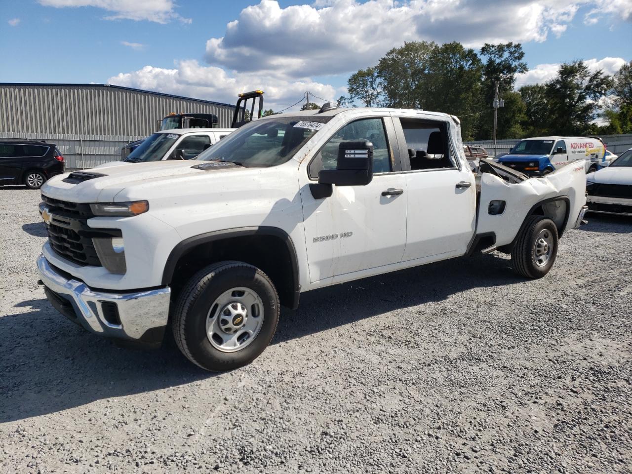 2024 CHEVROLET SILVERADO K2500 HEAVY DUTY VIN:1GC4YLE72RF370443