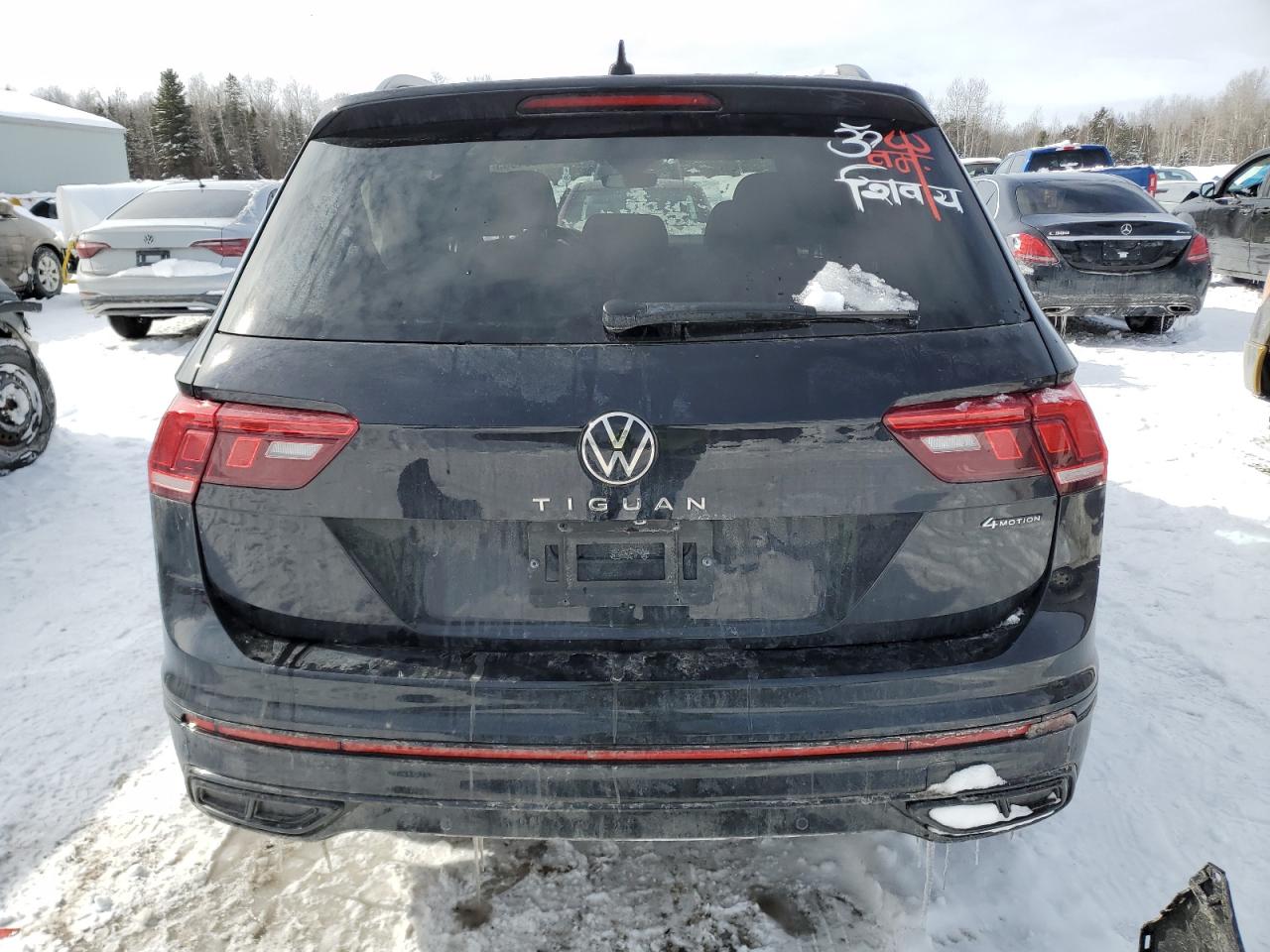 2023 VOLKSWAGEN TIGUAN SE R-LINE BLACK VIN:3VV8B7AX3PM027140