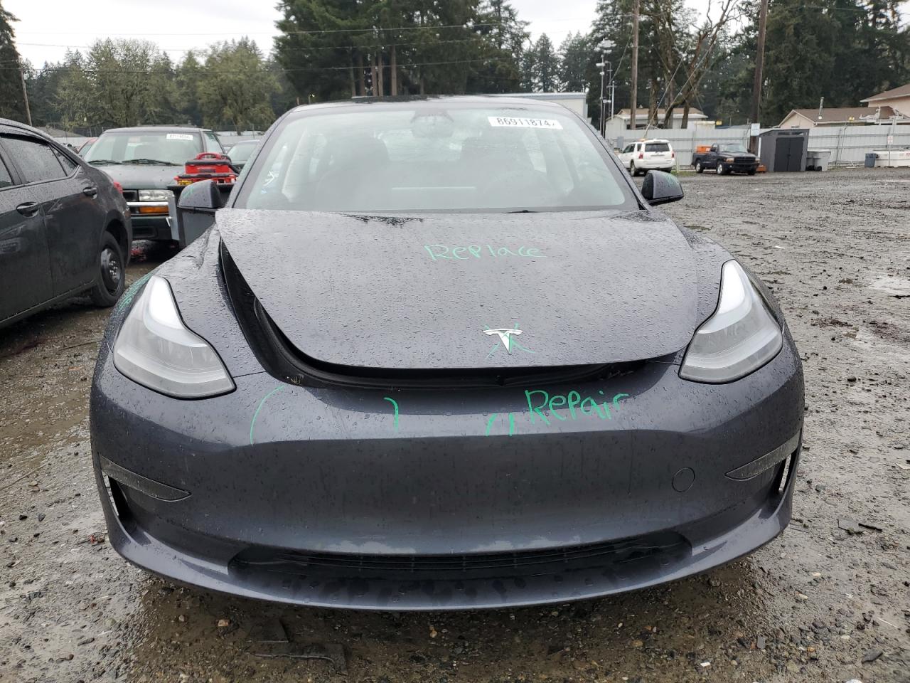 2023 TESLA MODEL 3  VIN:5YJ3E1EA8PF664676