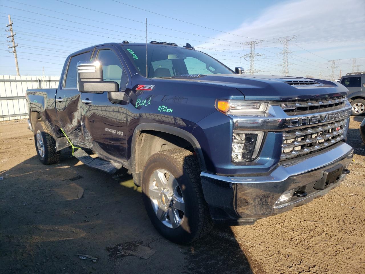2023 CHEVROLET SILVERADO K2500 HEAVY DUTY LTZ VIN:2GC4YPEY3P1703219