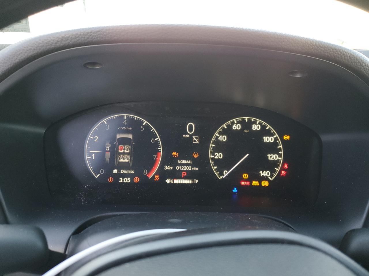 2024 HONDA HR-V LX VIN:3CZRZ2H31RM743245