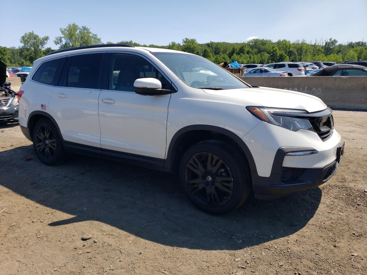 2022 HONDA PILOT SE VIN:5FNYF6H20NB040873