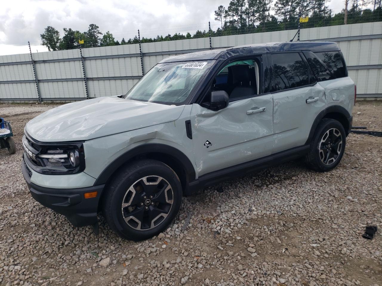 2022 FORD BRONCO SPORT OUTER BANKS VIN:3FMCR9C61NRD44043