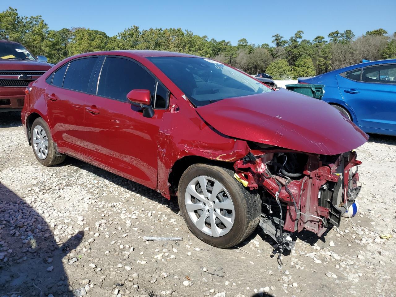 2022 TOYOTA COROLLA LE VIN:JTDEPMAE2NJ209194