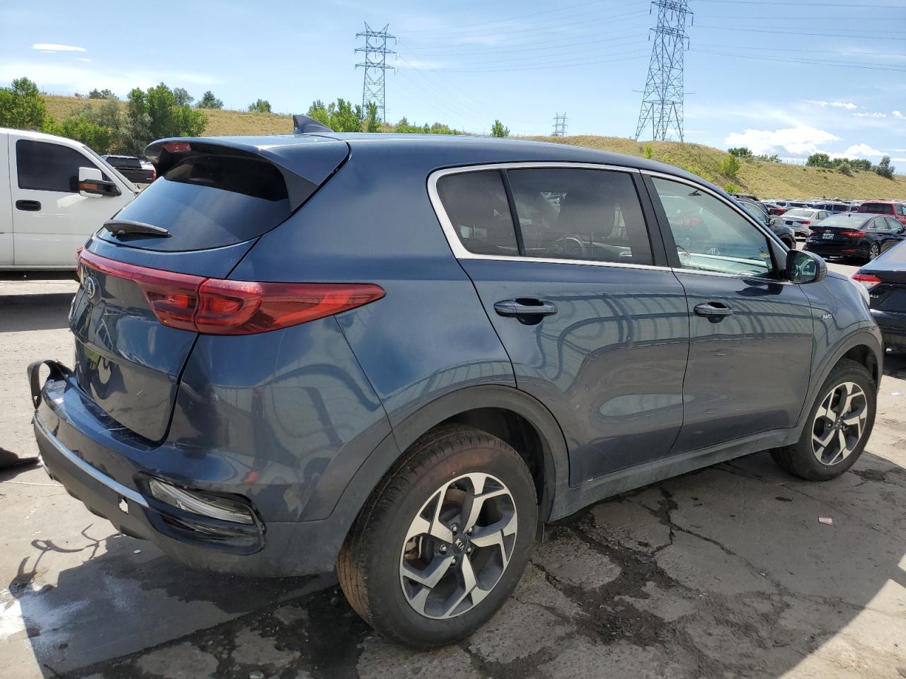 2022 KIA SPORTAGE LX VIN:KNDPMCAC8N7012943