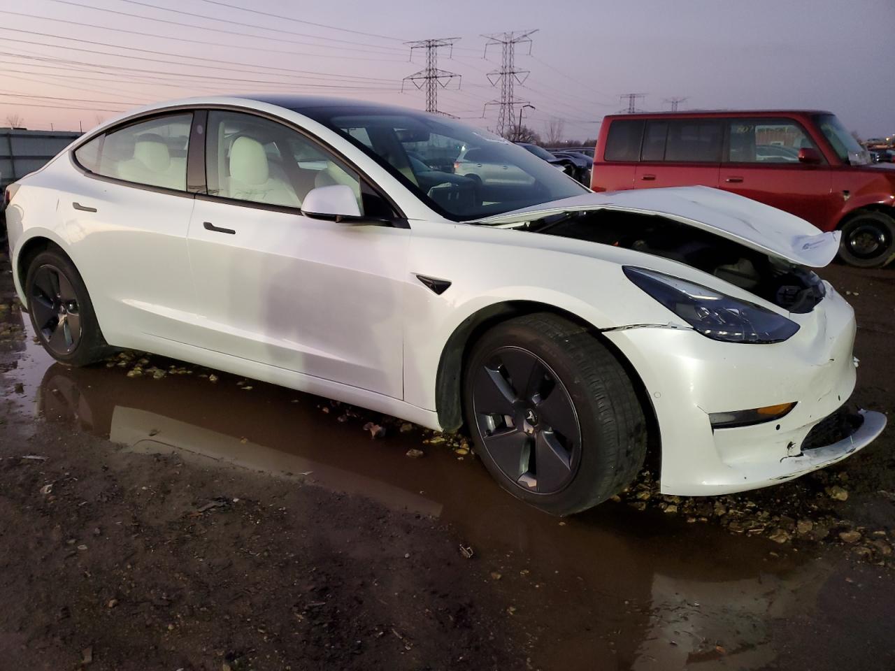 2022 TESLA MODEL 3  VIN:5YJ3E1EB7NF248687