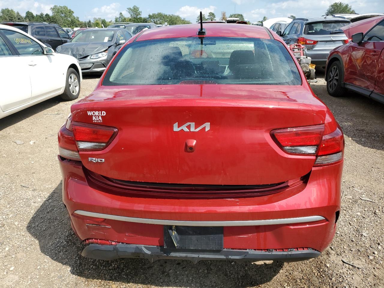 2022 KIA RIO LX VIN:3KPA24AD2NE479012