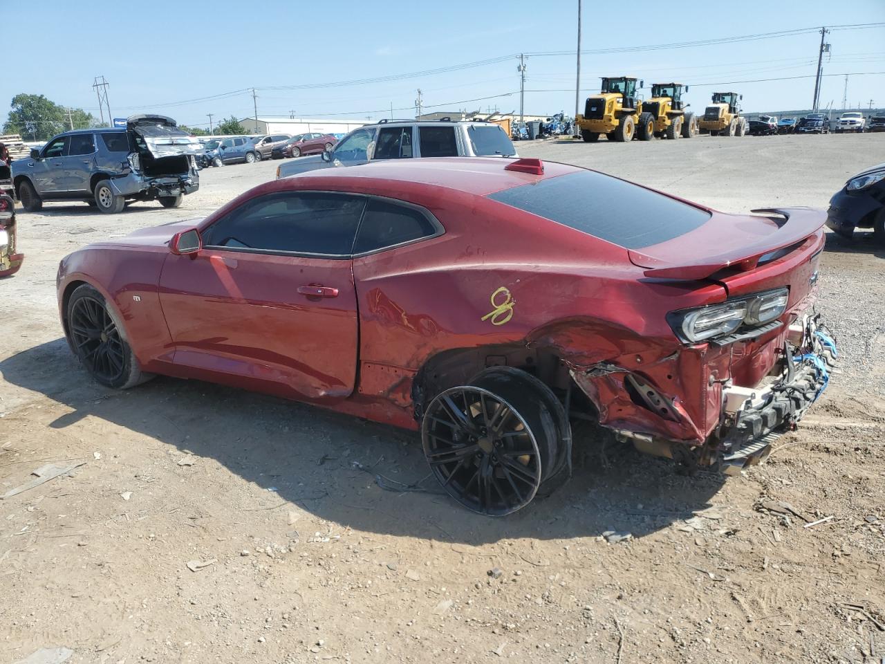 2022 CHEVROLET CAMARO SS VIN:1G1FH1R74N0100045