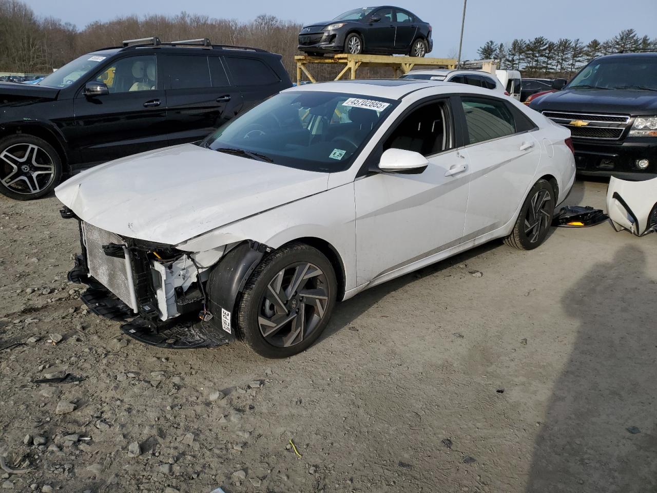 2024 HYUNDAI ELANTRA SEL VIN:KMHLS4DG3RU831290