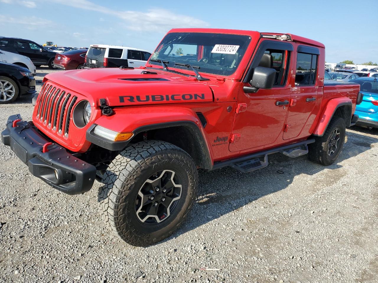 2022 JEEP GLADIATOR RUBICON VIN:1C6JJTBG3NL110860
