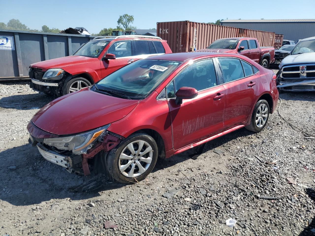 2023 TOYOTA COROLLA LE VIN:5YFB4MDE9PP032536