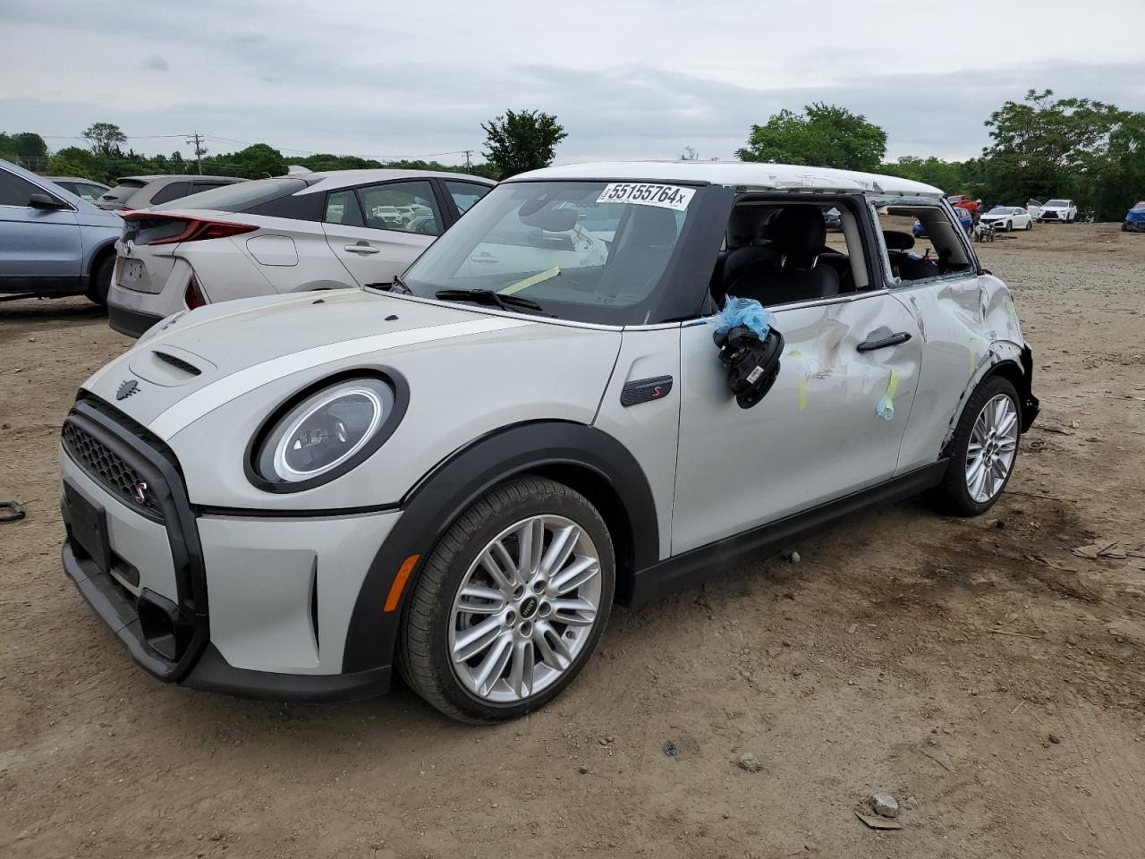 2022 MINI COOPER S VIN:WMW53DH0XN2R32191