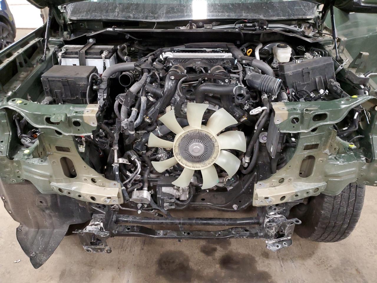 2022 TOYOTA TUNDRA CREWMAX SR VIN:5TFLA5DB9NX032186