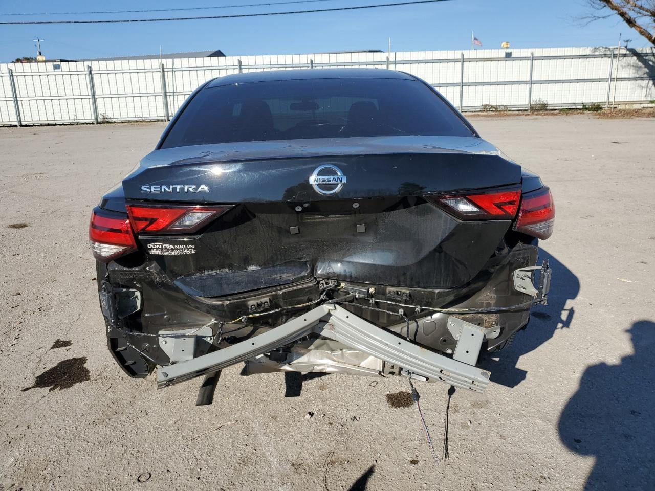 2022 NISSAN SENTRA S VIN:3N1AB8BV9NY211381