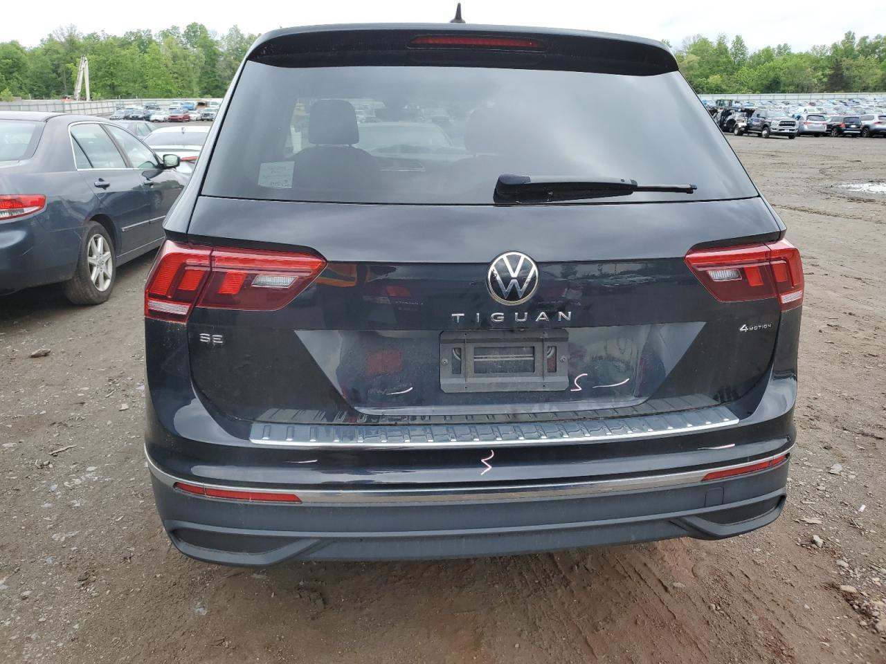 2022 VOLKSWAGEN TIGUAN SE VIN:3VV2B7AX7NM149146