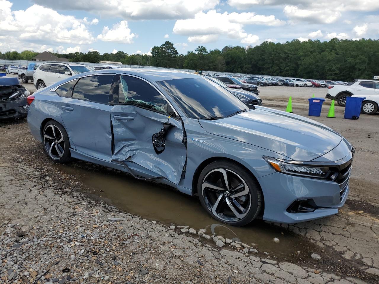 2022 HONDA ACCORD HYBRID SPORT VIN:1HGCV3F27NA046663