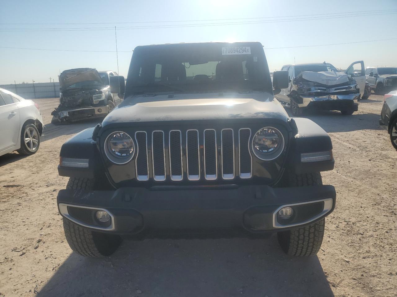 2022 JEEP WRANGLER UNLIMITED SAHARA VIN:1C4HJXEG9NW254745