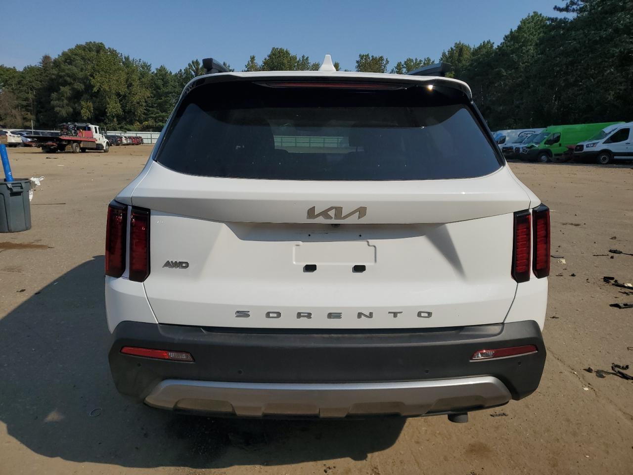 2022 KIA SORENTO EX VIN:5XYRHDLF7NG118152