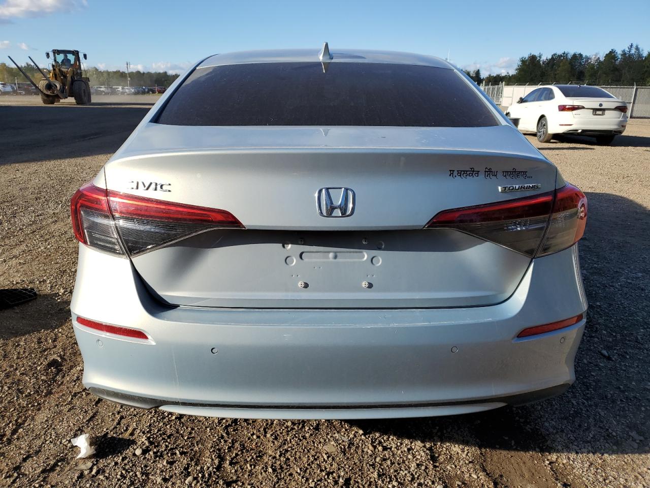 2022 HONDA CIVIC TOURING VIN:2HGFE1F92NH002988